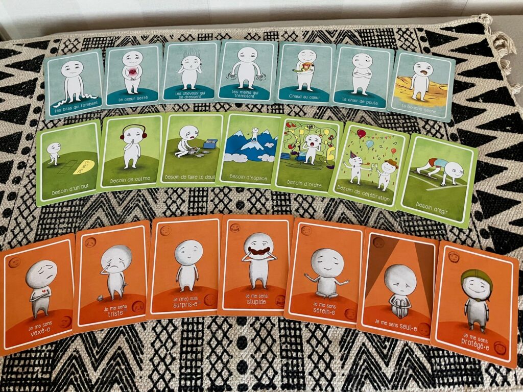 Cartes psycho-émotionnelles